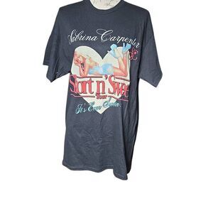Sabrina Carpenter Unisex Size Large Black Short n' Sweet Tour T-Shirt
